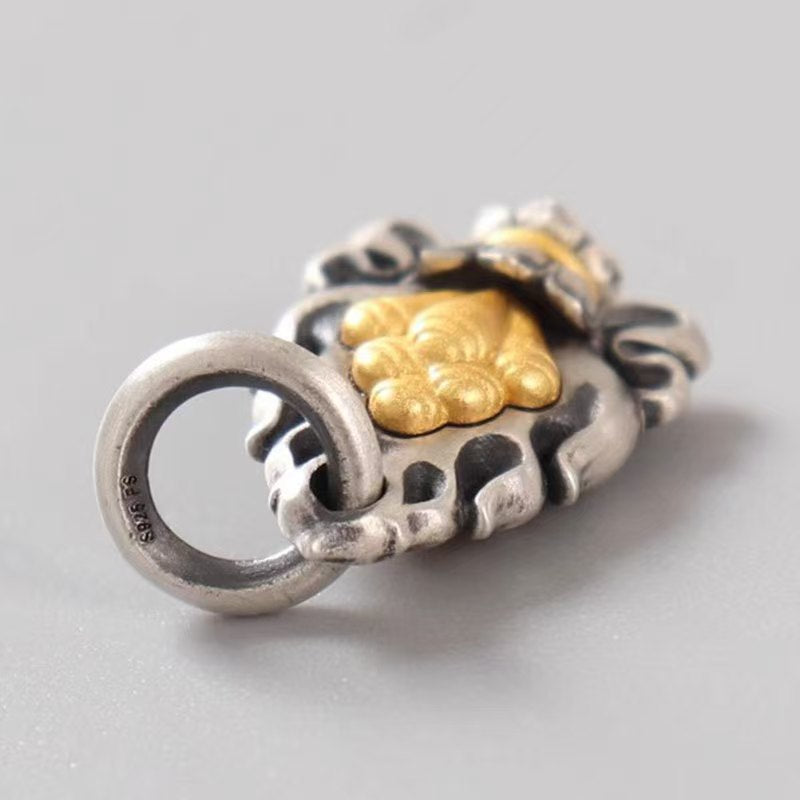 Tibetan-Style Cintamani Wish-Fulfilling Jewel Pendant | DIY Charm for Bracelets & Necklaces